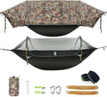 3-in-1 Waterproof Camping Hammock Tent with Mosquito Net, Rainfly, Lightweight Portable for Hiking Outdoor Travel