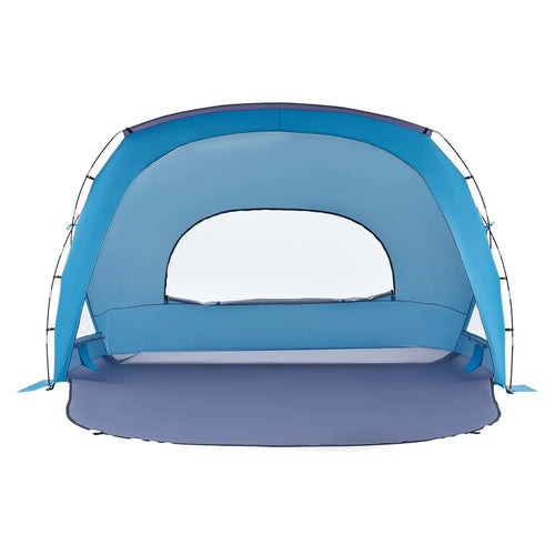 Beach Tent Sun Shelter for 6 Person, UPF 50+ Protection, Portable Sun Shade Canopy with Carrying Bag & Sand Pockets,