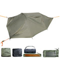 2-Person Tree Tent Hammock with Mosquito Net & RainFly Portable Hammock 660 LBS Load Capacity for Outdoor Backpacking Hiking