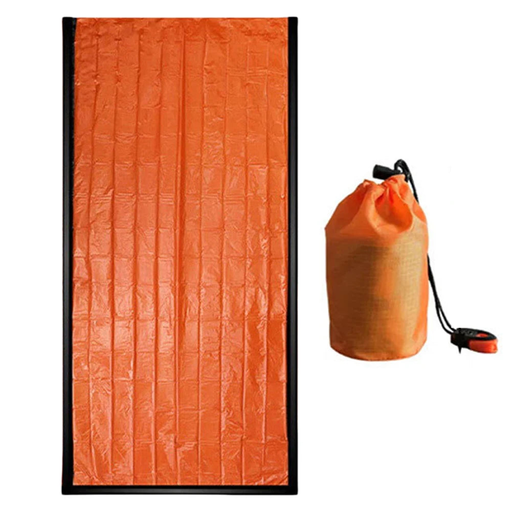 1-6pcs Emergency Mylar Thermal Blanket Survival Sleeping Bag for NASA Body Warmer Outdoor First Aid Camping Hiking Travel